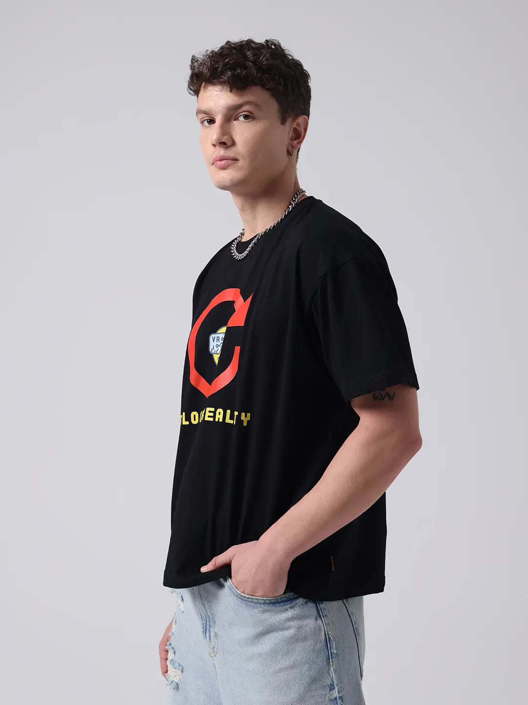 Reload Reality Virtual Reboot Cotton Oversized Relaxed Fit Unisex T shirt