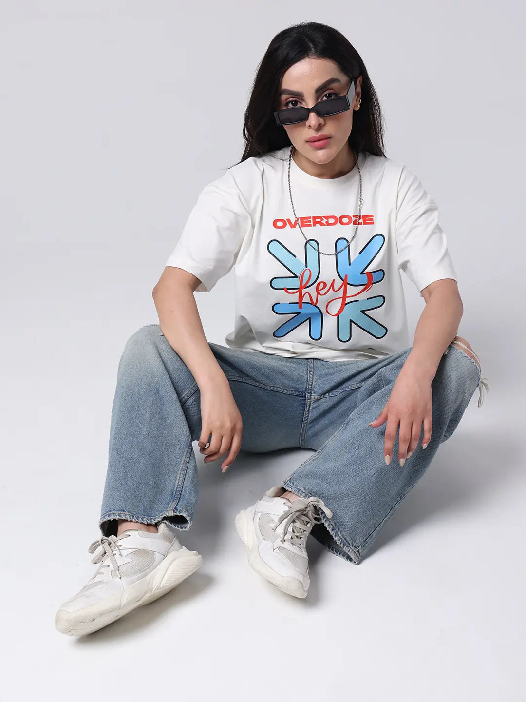 Unapologetically Myself Not Sorry Boxy Fit Printed Cotton Unisex T-shirt.