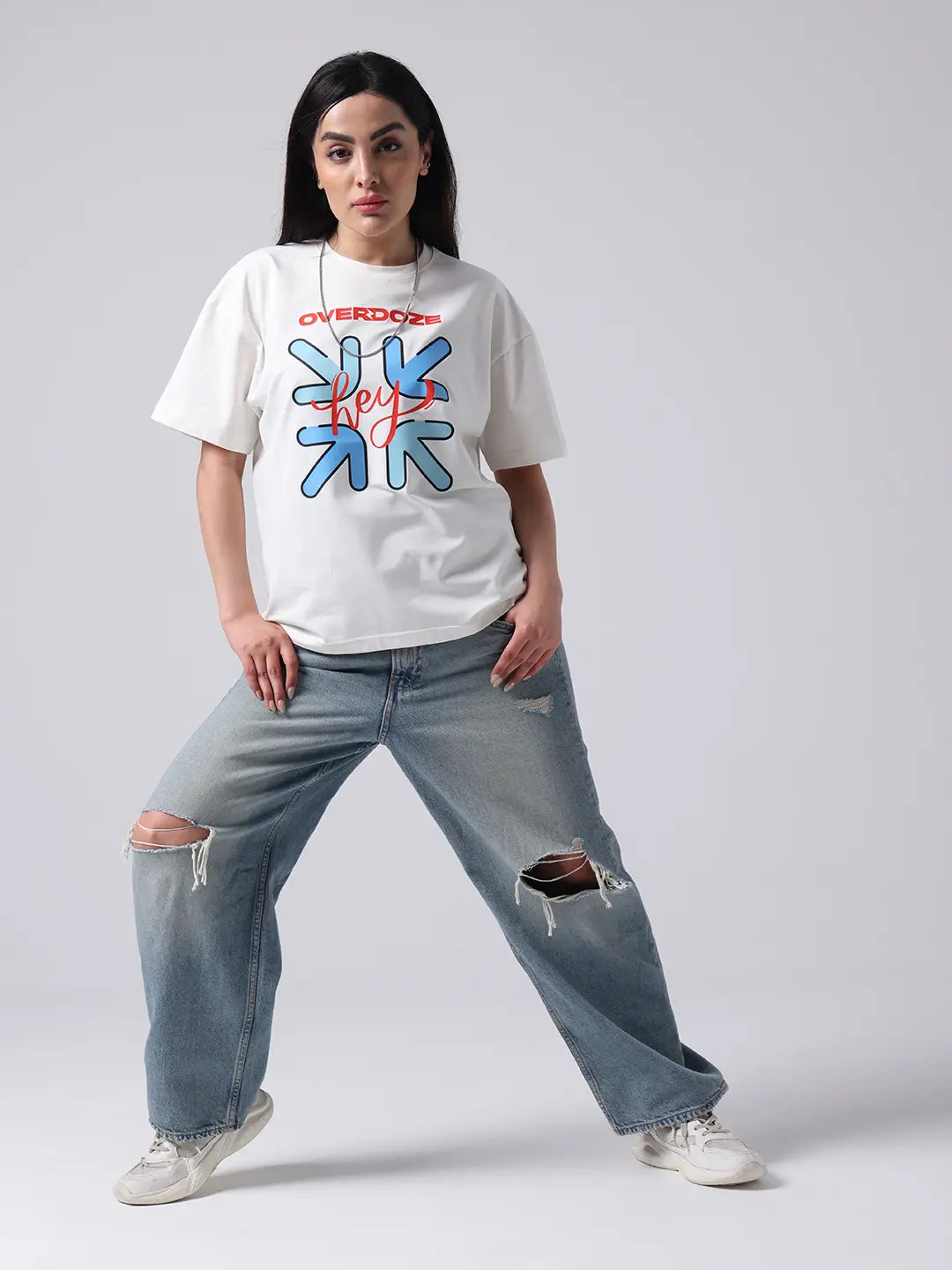 Unapologetically Myself Not Sorry Boxy Fit Printed Cotton Unisex T-shirt.