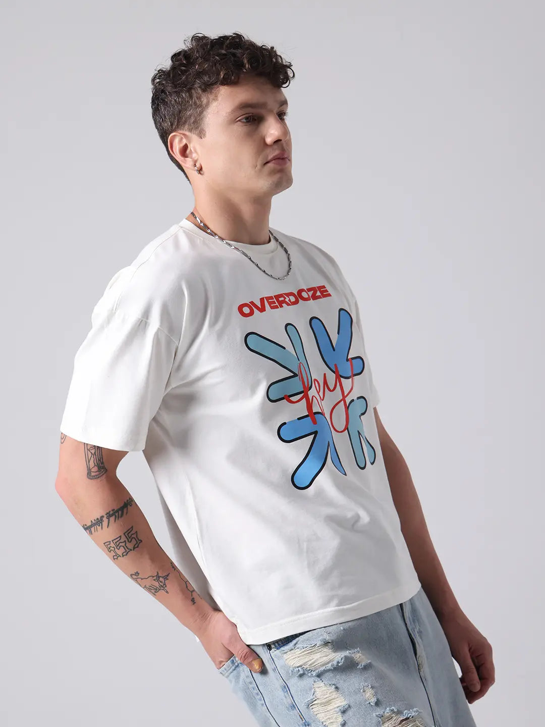 Unapologetically Myself Not Sorry Boxy Fit Printed Cotton Unisex T-shirt.