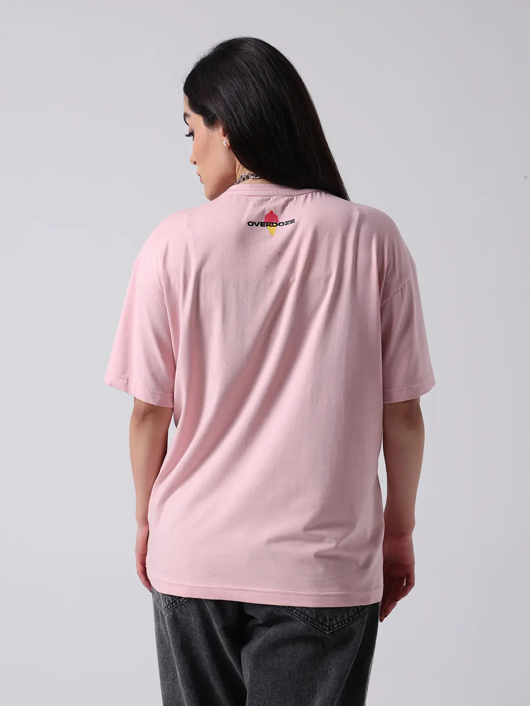 Cold Smooth Tasty Soft Oversized Boxy Fit Cotton T shirt for Unisex