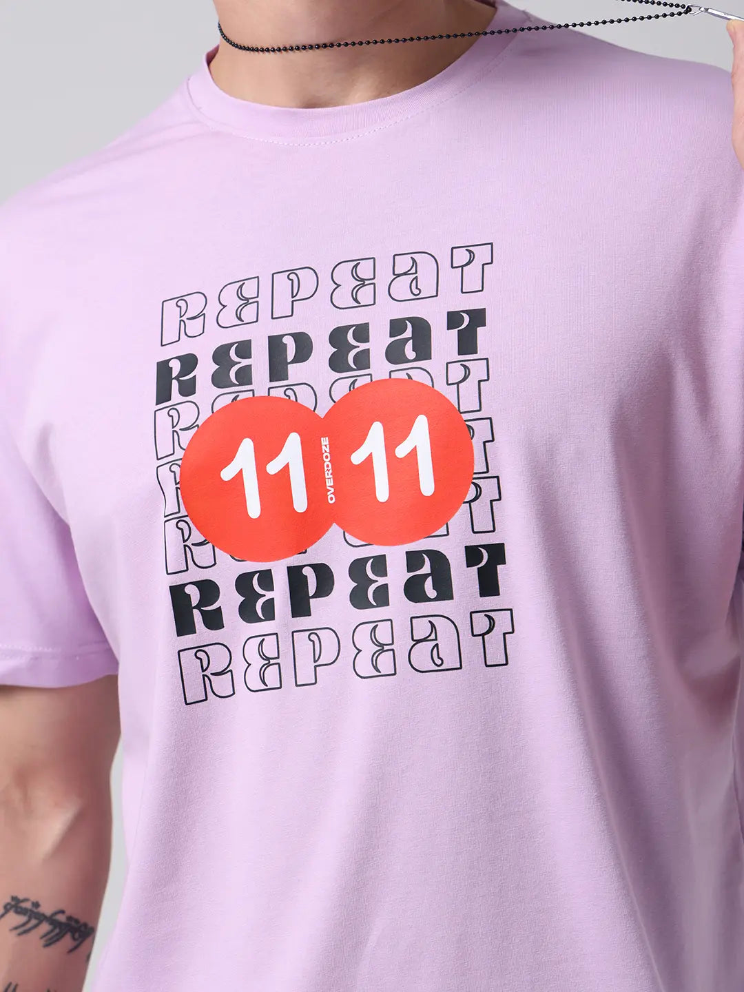 Repeat 11:11 Spiritual Manifestation Cotton Unisex T shirt