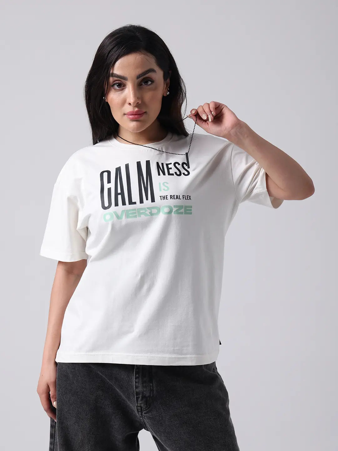 Calmness - Be Calm Flex Boxy Fit Cotton Unisex T shirt