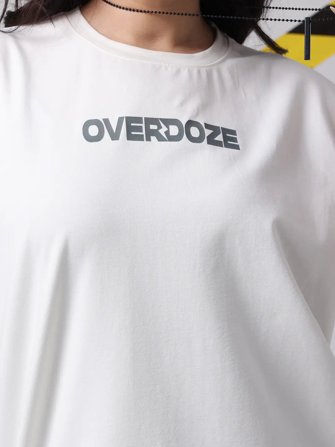 Off White Premium Brand Logo Relaxed Boxy Fit Cotton Unisex T-Shirt