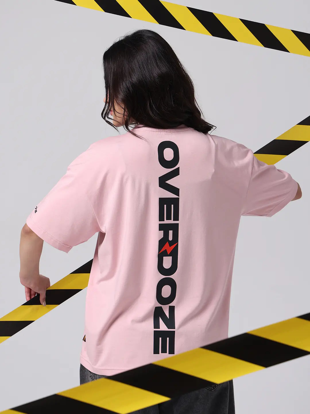 Deactivation Disconnect Printed Boxy Oversized Fit Cotton T shirt for Unisex
