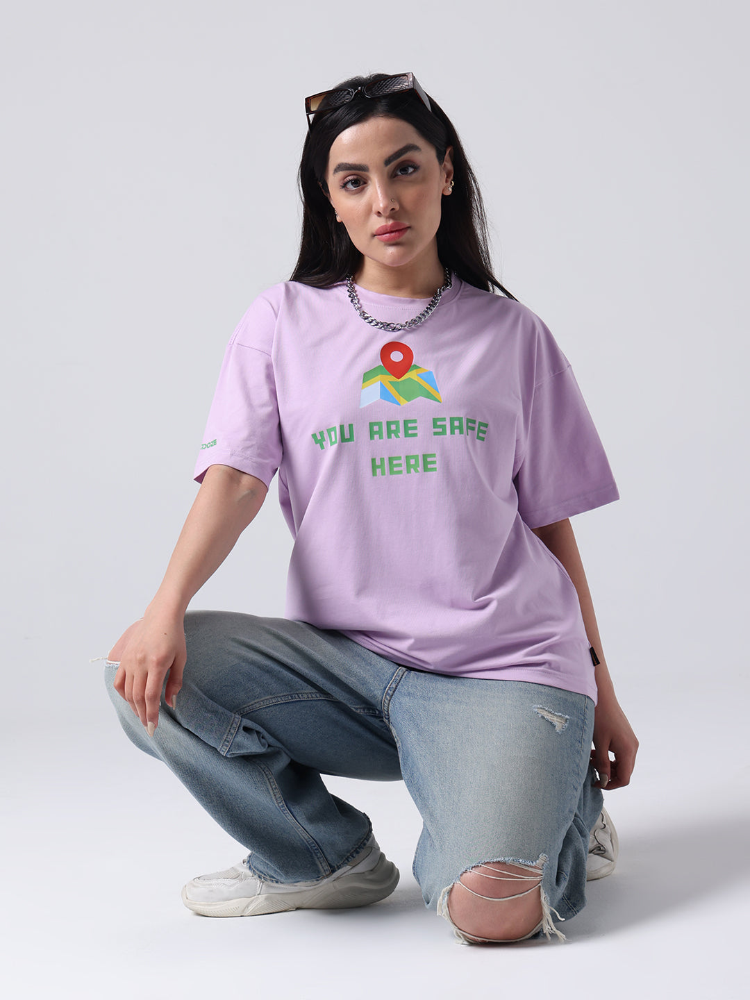 Emotional Safe Space Comfort Cotton Unisex Boxy Oversized Fit T shirt